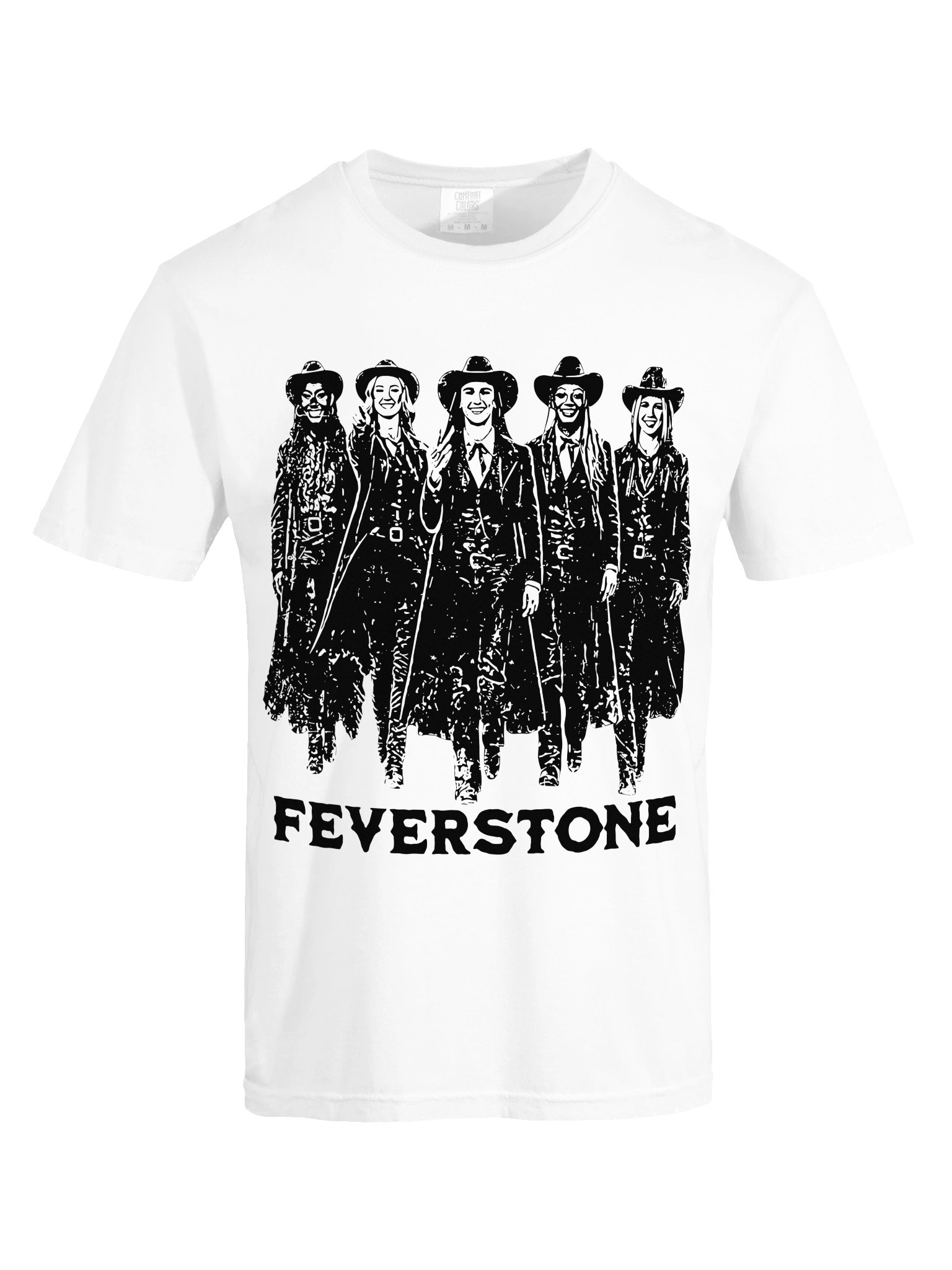 Vintage Feverstone shirt , Fierce Frontier Outlaw, Feverstone WIild, Cowgirl Western Graphic Design, product image (8)