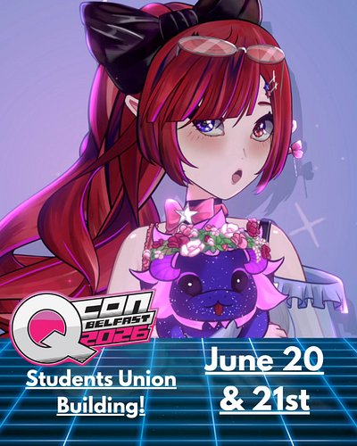 WE'RE BAAACKK ✨

That's right goobers, the amazing staff behind @qub_qcon have allowed us back in the building ~ ❤️

Come mee...