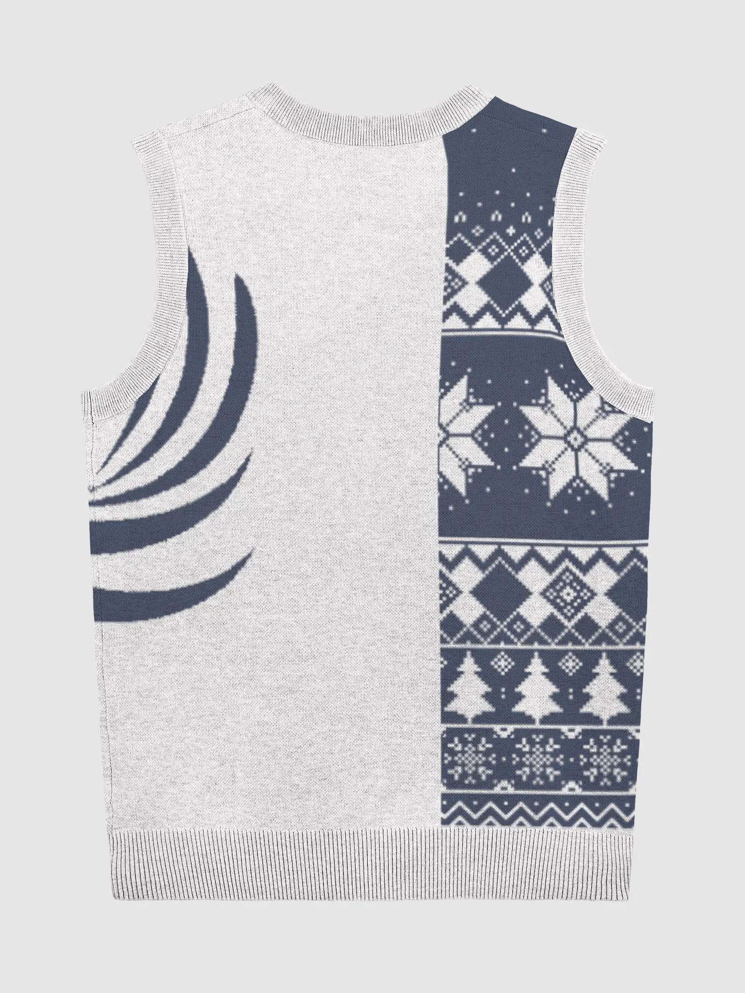 Snowflake Symphony Knitted Vest product image (4)