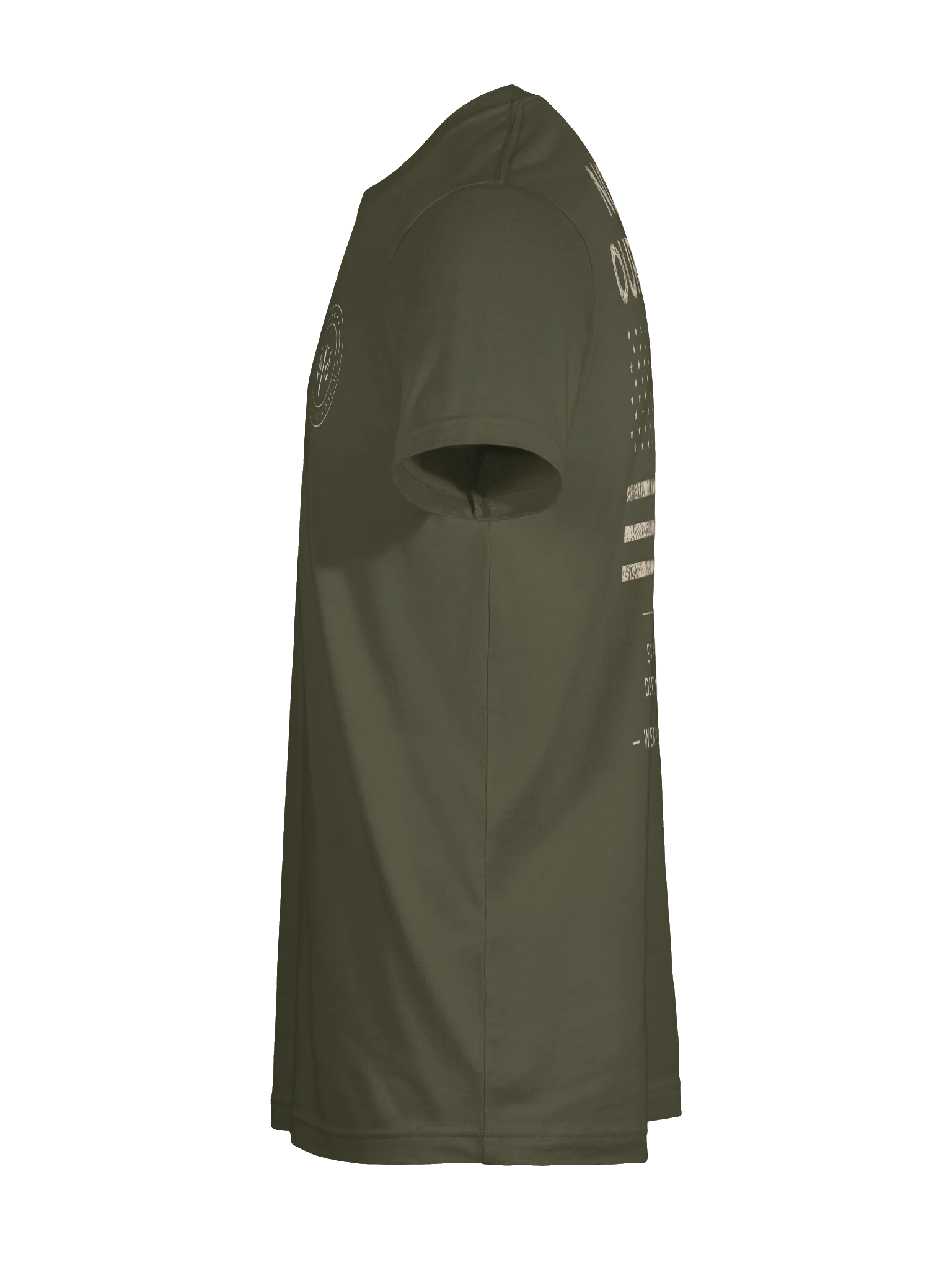 WW “Not On Our Watch” Tee in Army Green product image (9)