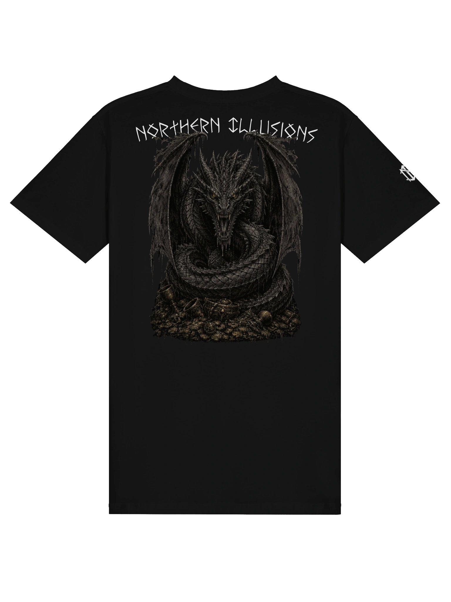 NORTHERN ILLUSIONS - Fafnir (Dragon & Hoard) Tee product image (1)