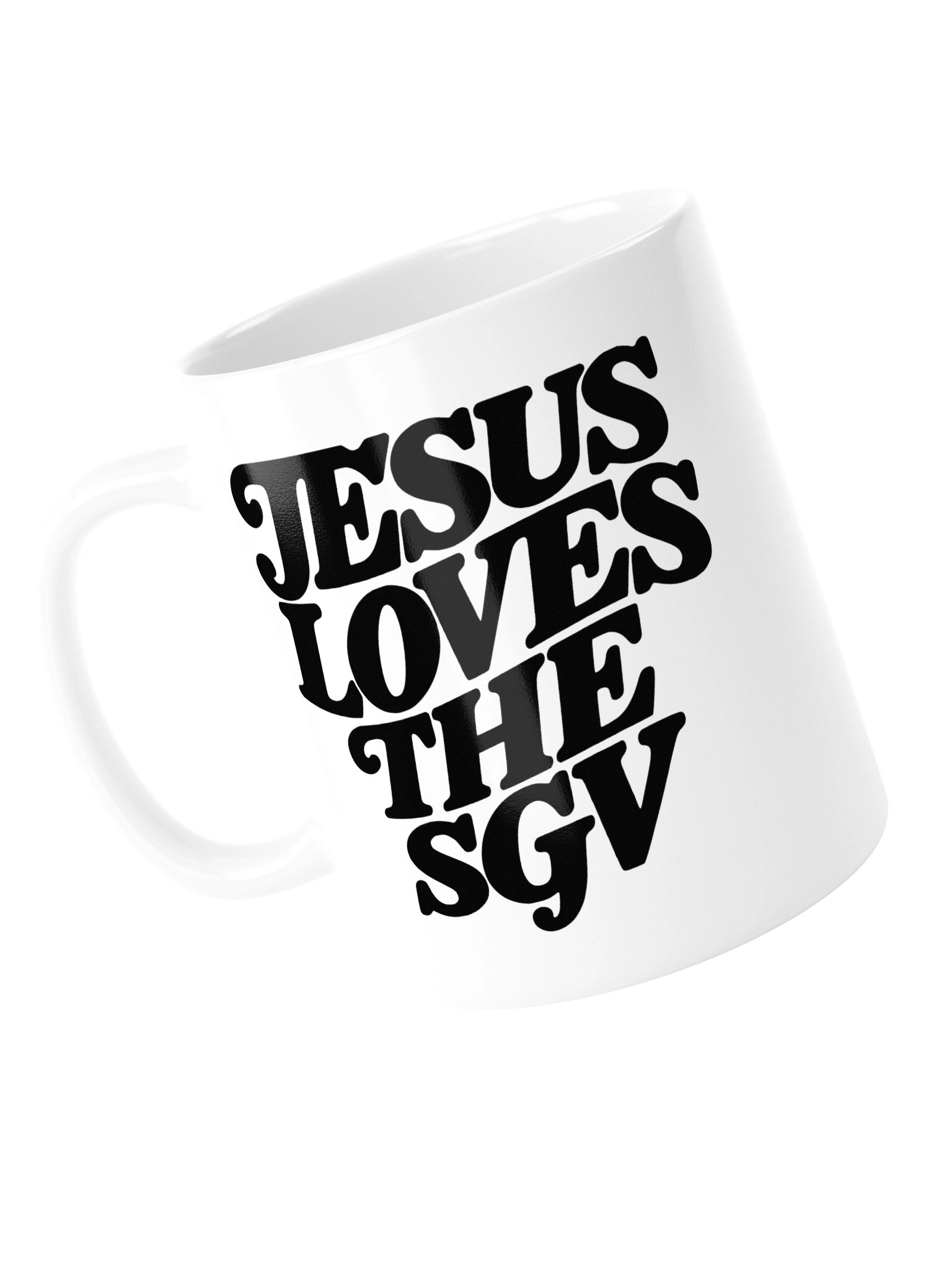 Jesus Loves SGV Gloss Mug product image (15)