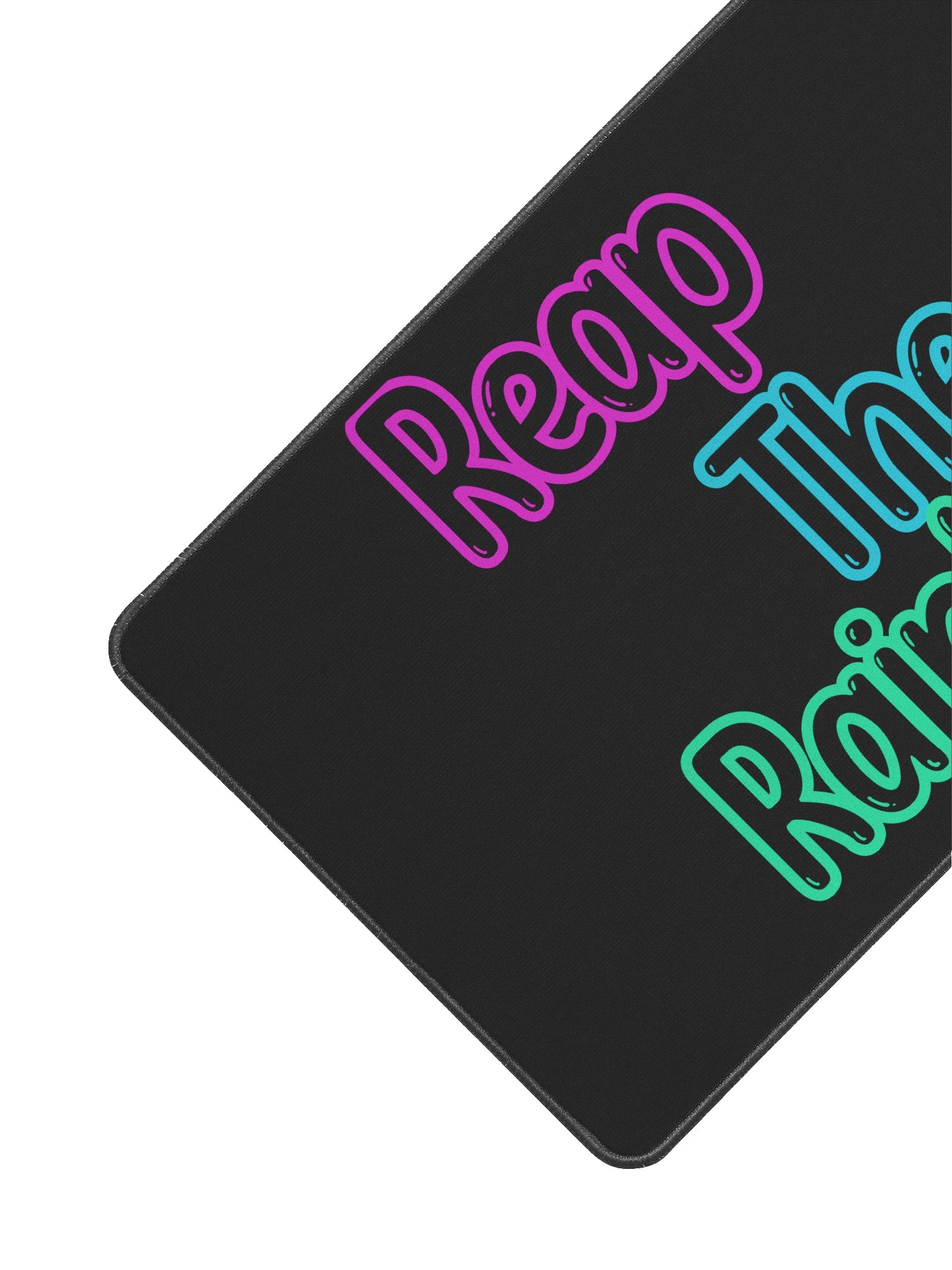 Neon Rainbow Desk Mat product image (2)