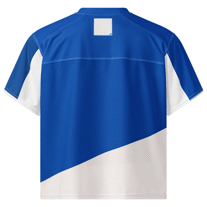 Blue Colorblock Structural Jersey product image (2)