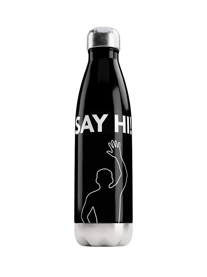 VIRAL Silhouette "Say Hi!" Water Bottle | Iconic Immersive Dance Workout Insulated Stainless Steel Flask product image (1)