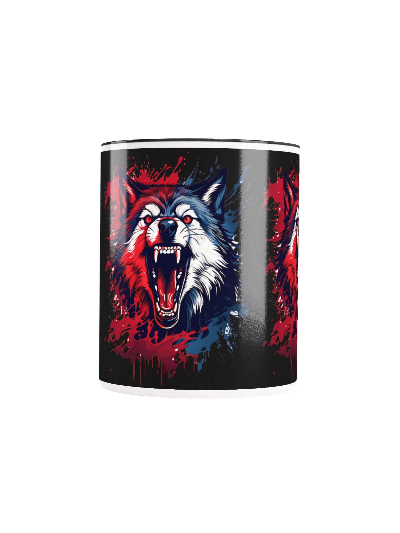 Vibrant Wolf Ceramic Mug product image (32)