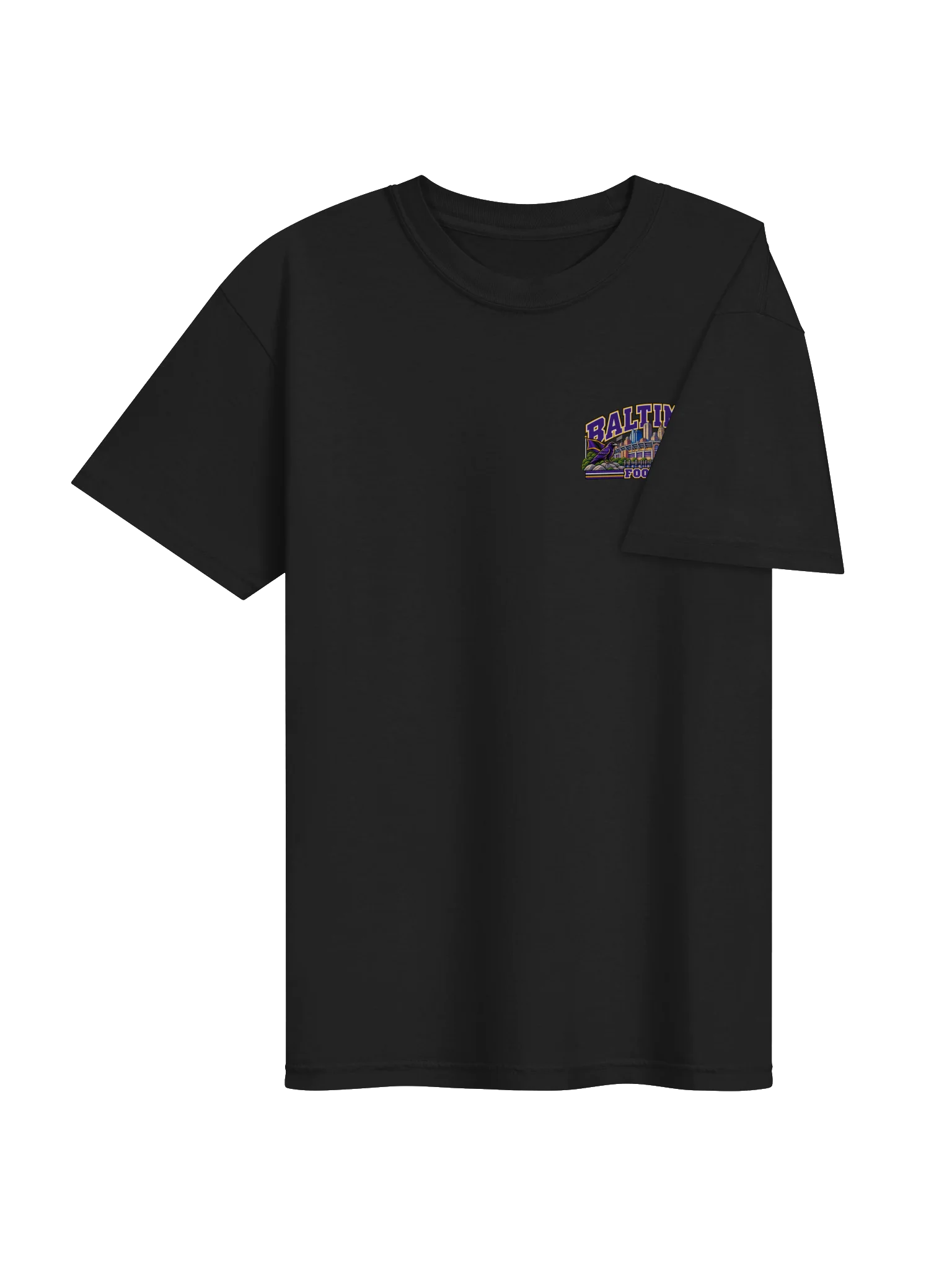 Baltimore Football 2026 Animated Player Back Print T-Shirt product image (4)