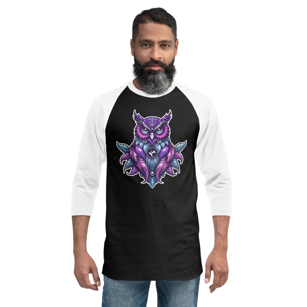 TVM Mystical Owl Raglan Tee product image (7)