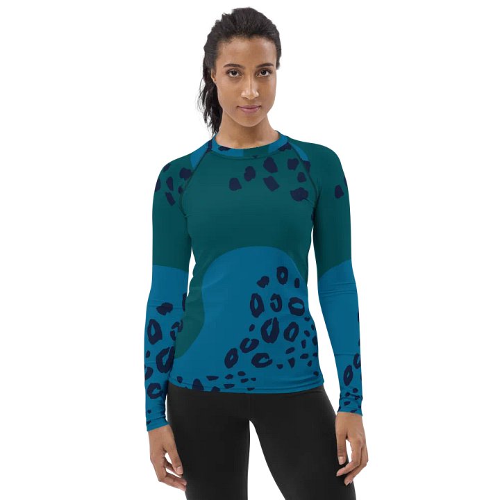 Leopard Dream Women's Rash Guard product image (1)
