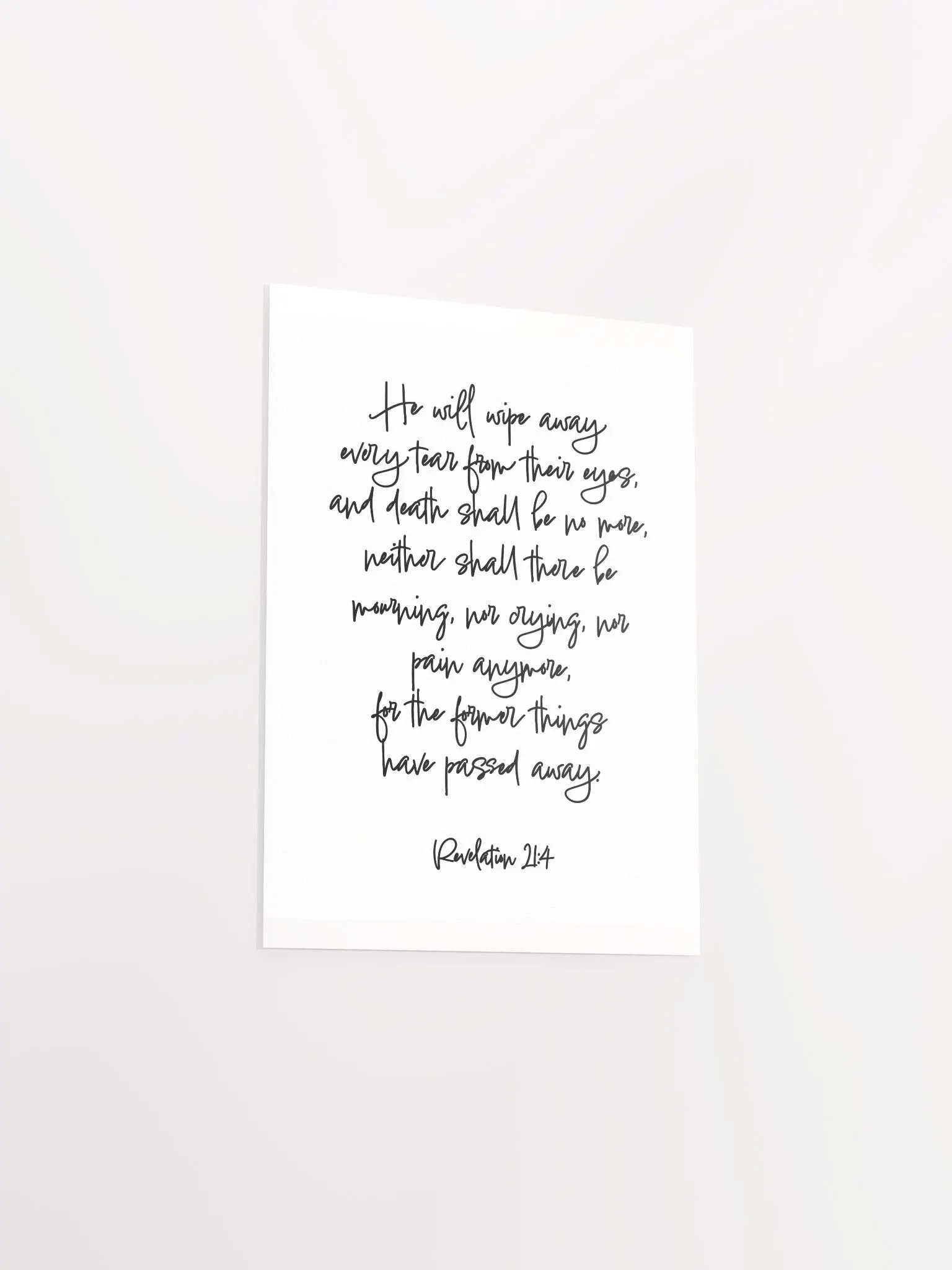 Wipe Away Every Tear - Print product image (3)
