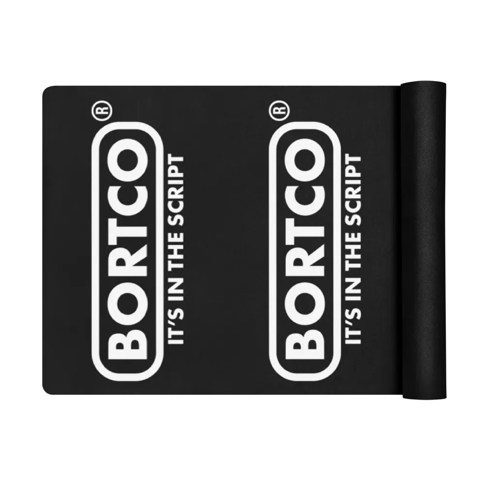 Bortco Yoga Mat Black Repeat product image (3)