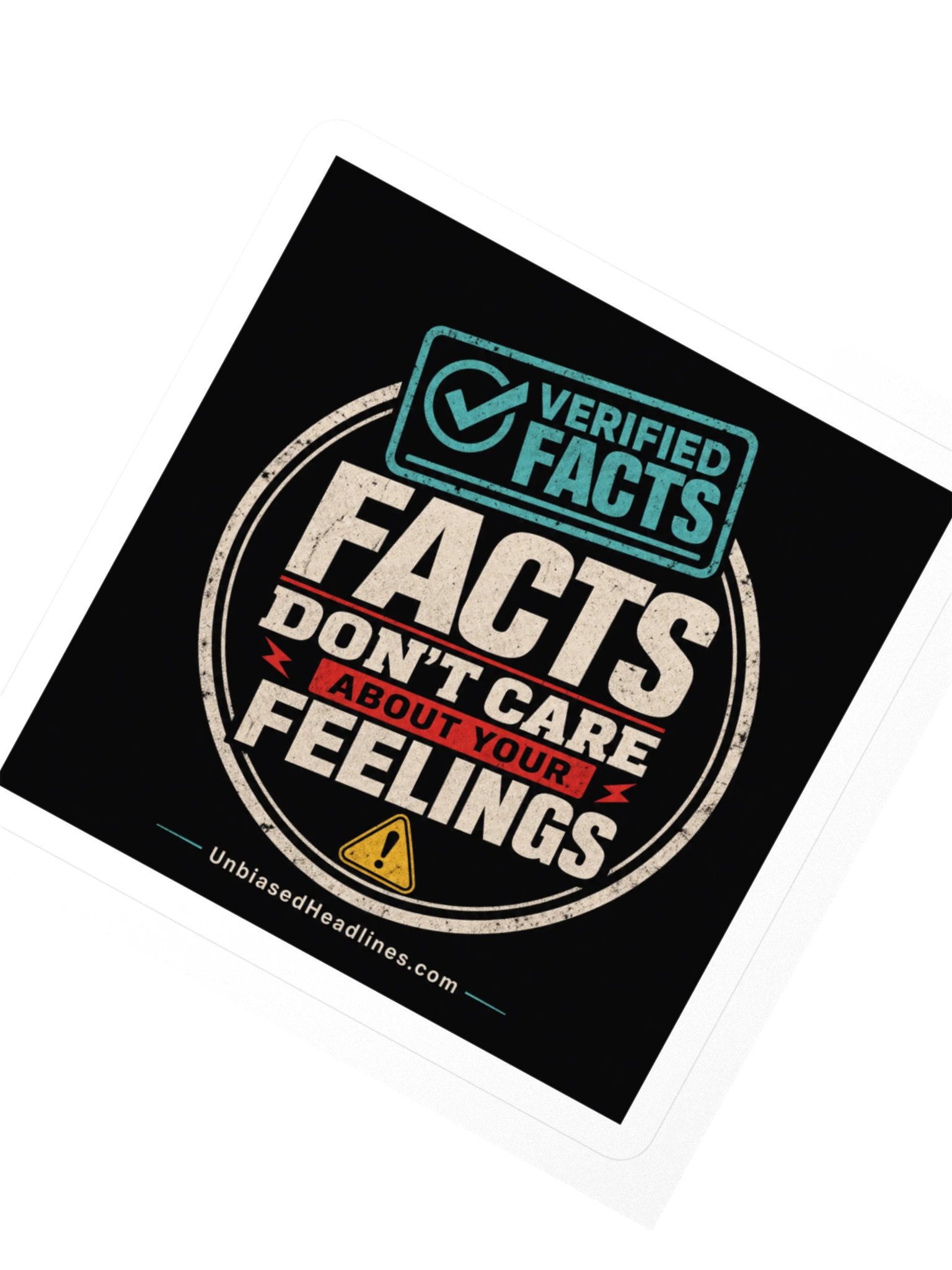 Facts Don't Care About Your Feelings Sticker product image (2)