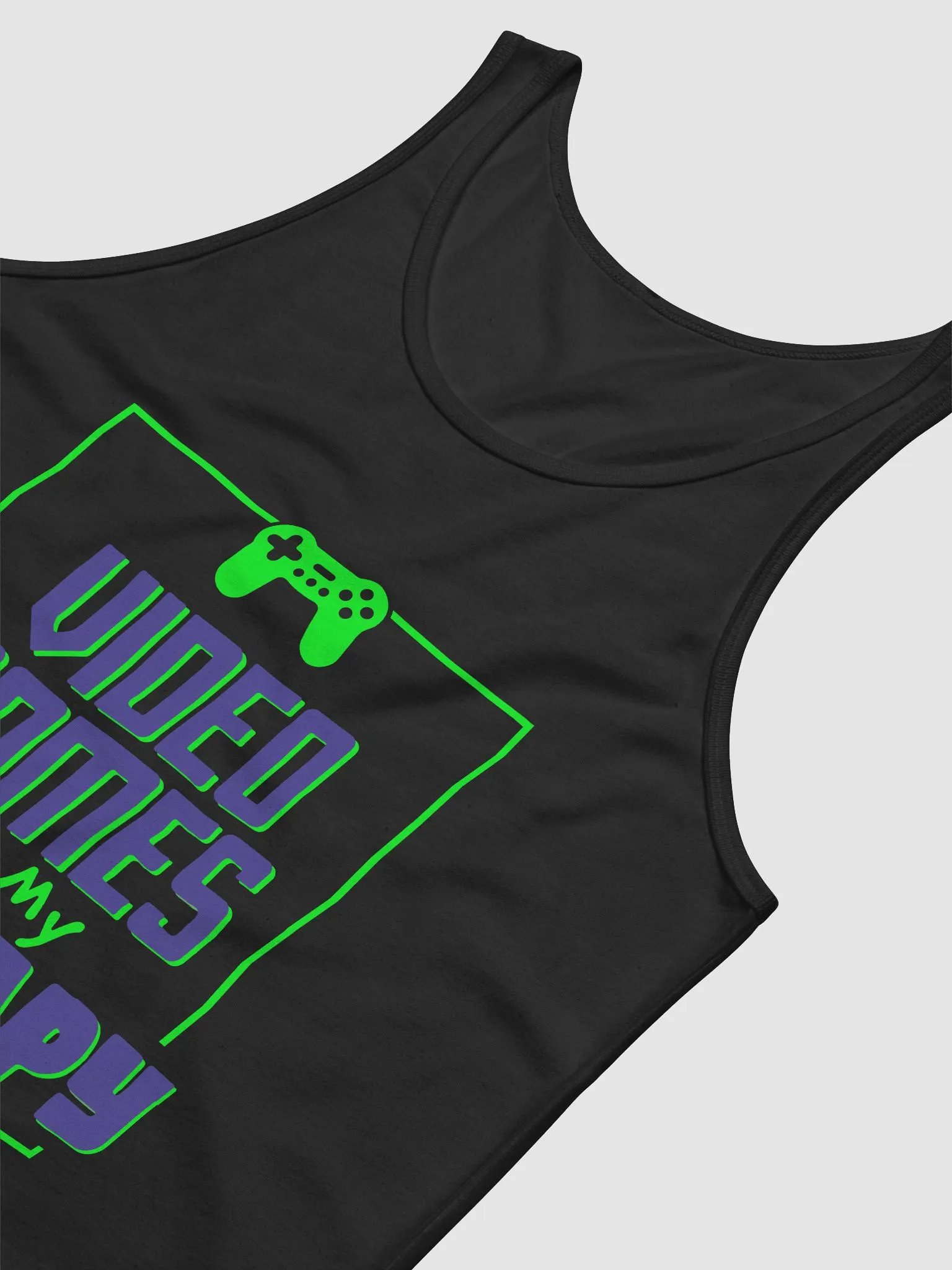 Video Games Are my Therapy ~Bella and Canvas Jersey Tank product image (23)