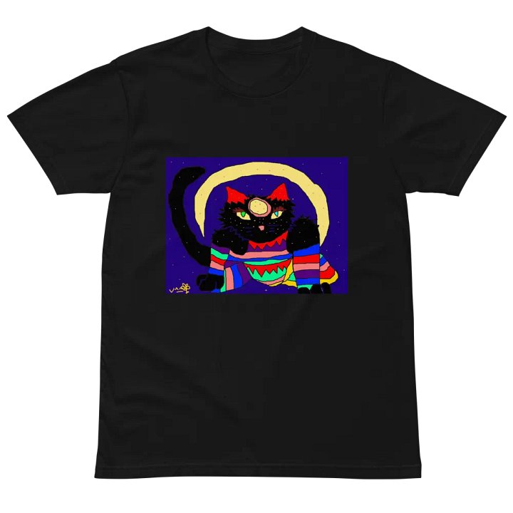 kitty stardust - v ms paint t-shirt product image (2)