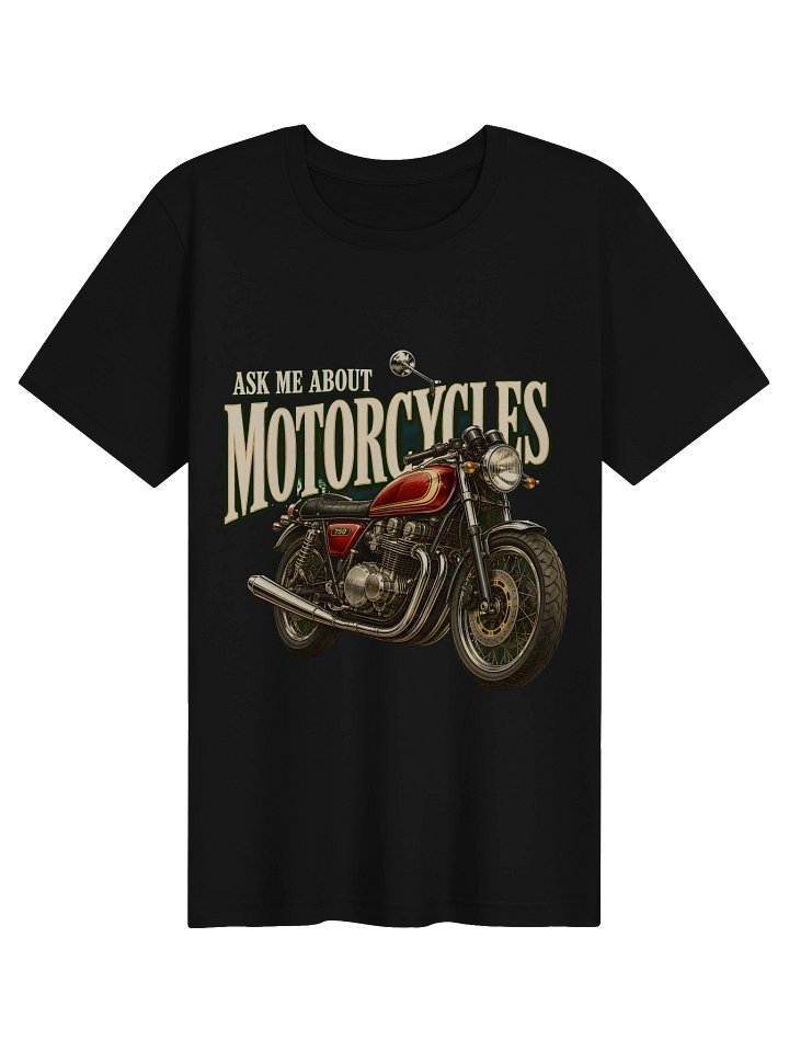 Ask Me About Motorcycles Tee product image (1)