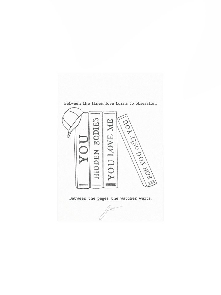 "YOU book series" Poster product image (1)