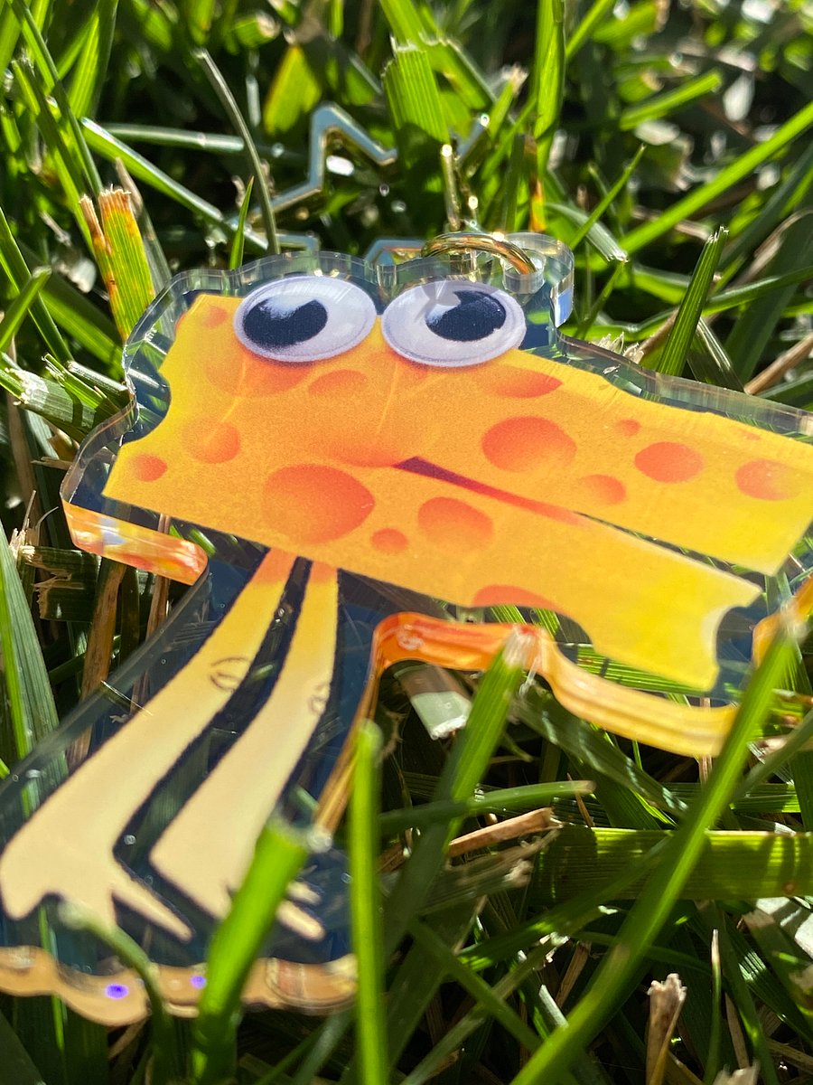 Cheese Chap - ACRYLIC KEYCHAIN product image (3)