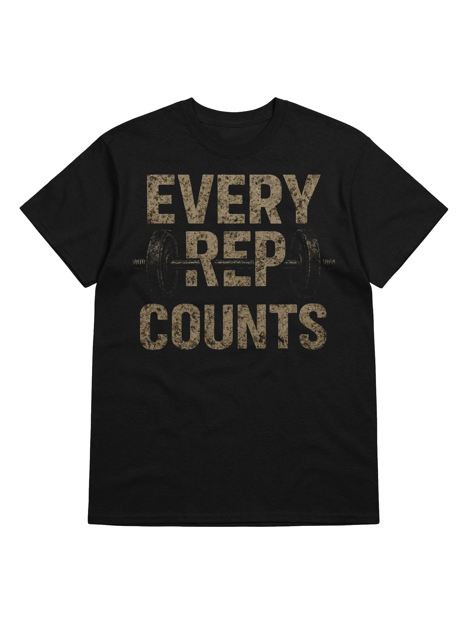 “Every Rep Counts” Motivational Gym T-Shirt product image (5)