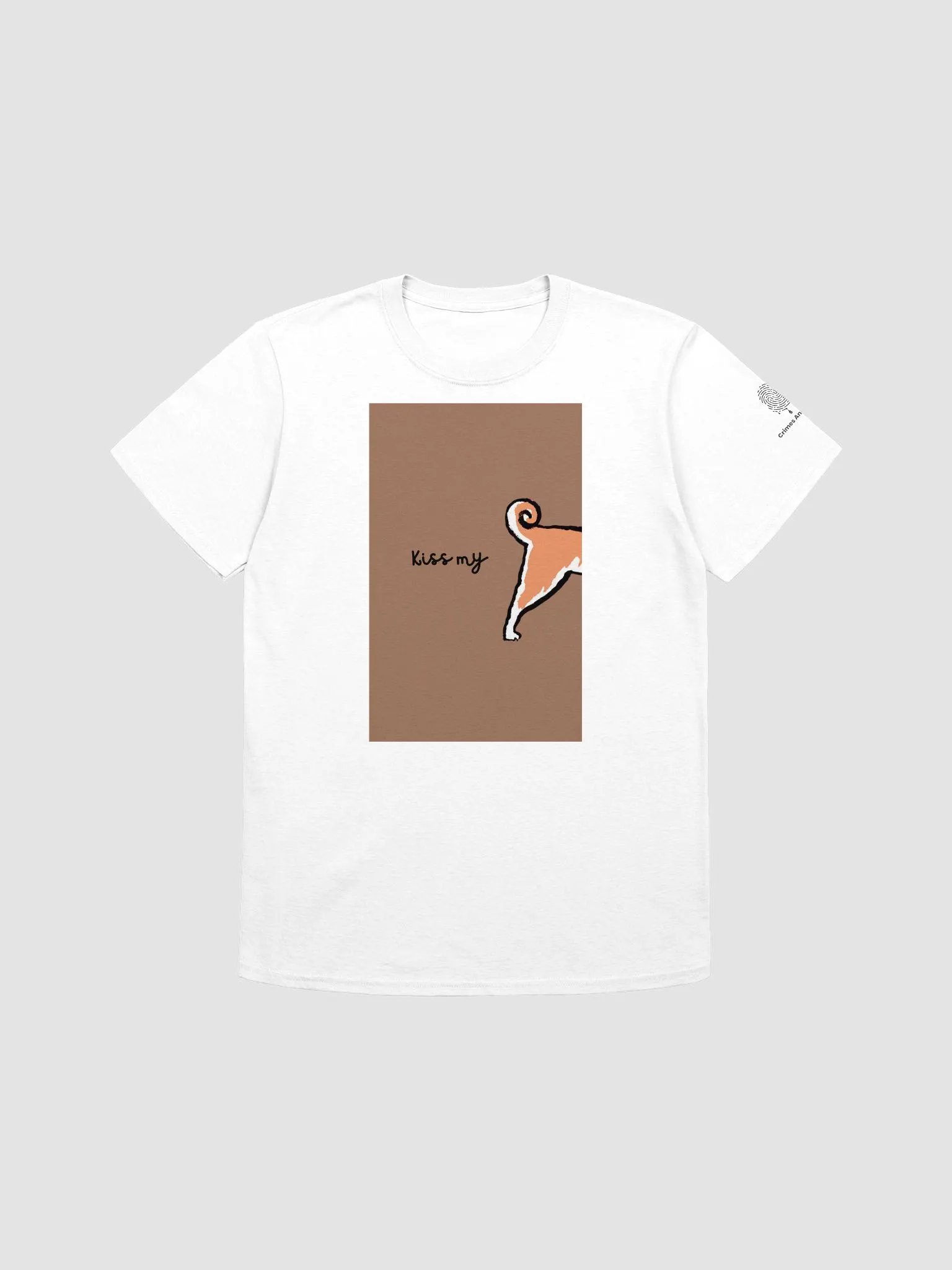 Kiss My Artistry T-Shirt in White product image (1)