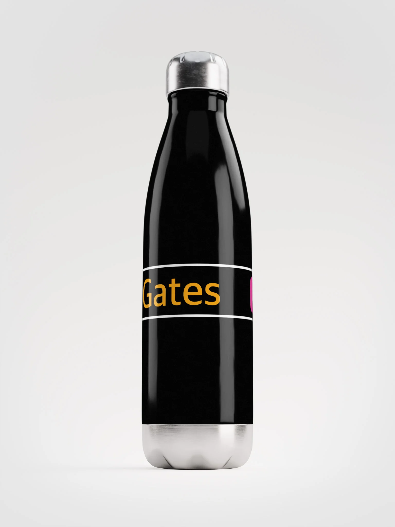 GATES SIGN | Stainless Steel Water Bottle For Boarding Pass Hoarders product image (3)