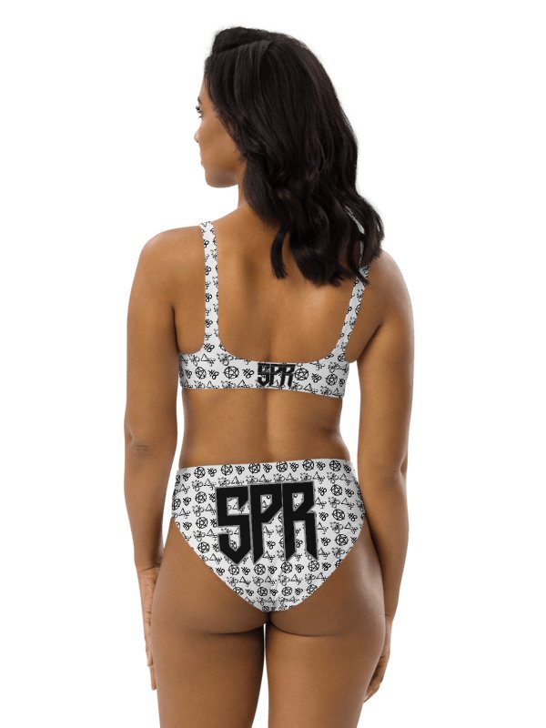 Skull Piercing Records High Waisted Bikini Set product image (2)