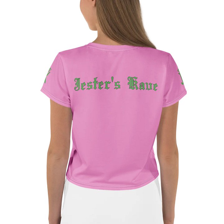 Puzzle Pieces Watermelon Crop Top product image (2)