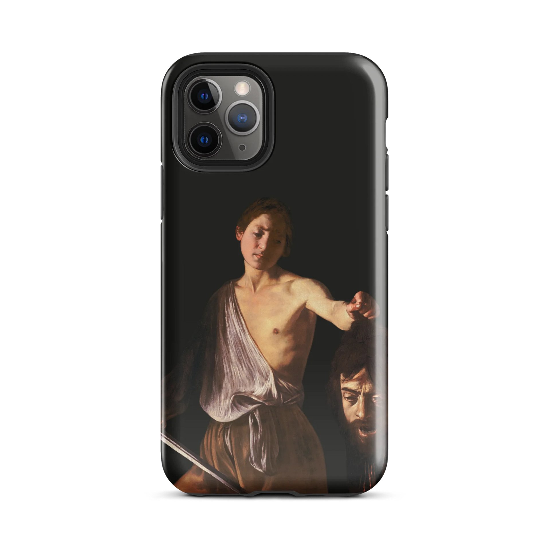 Caravaggio – David with the Head of Goliath iPhone® Tough Case product image (2)