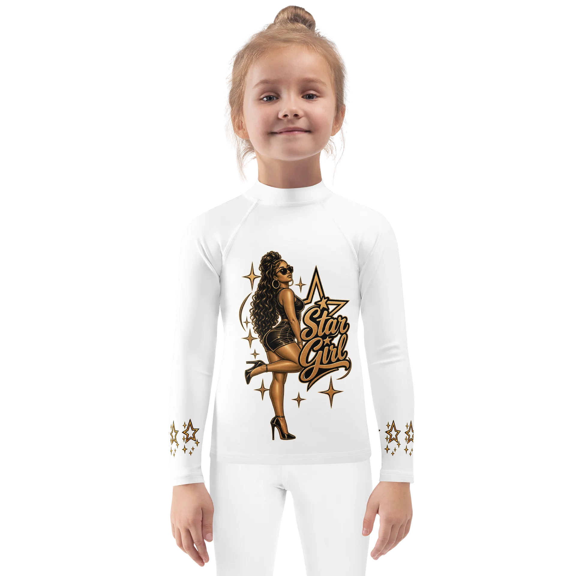 Star Girl Kids Rash Guard product image (1)