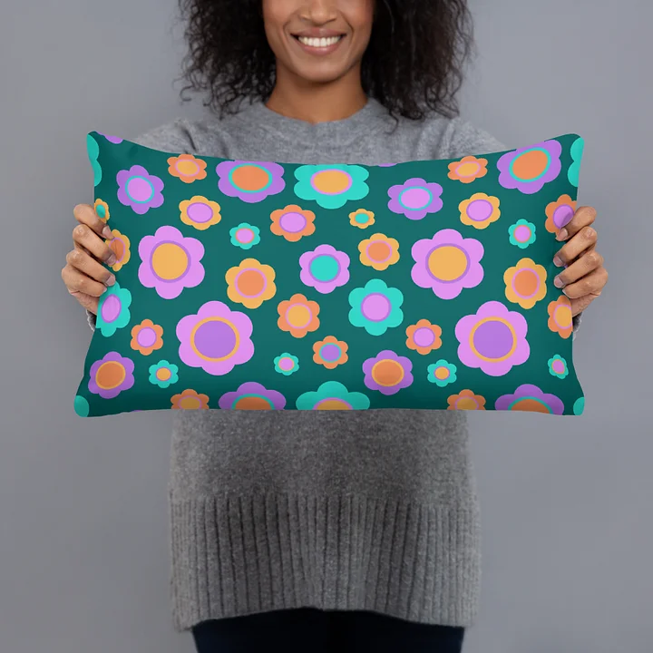 Party Time Flower Pillow product image (1)