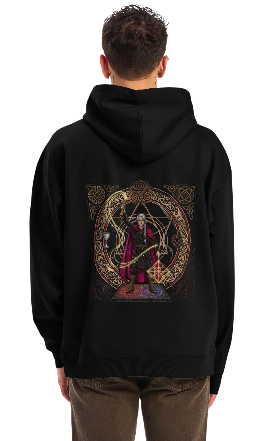 I - THE MAGICIAN Organic Hoodie product image (4)