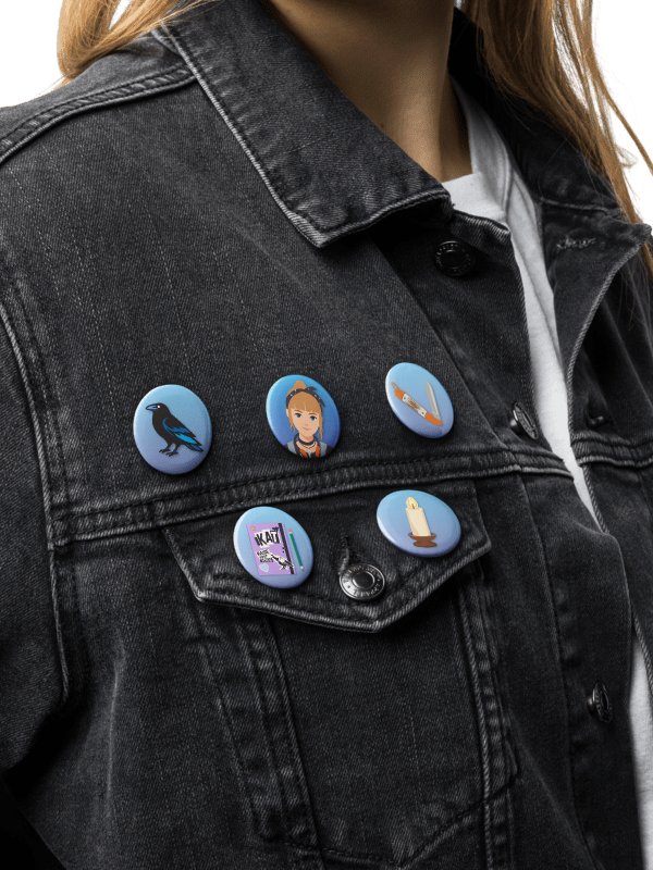 Kat Mikaelsen - Character Button Set product image (3)