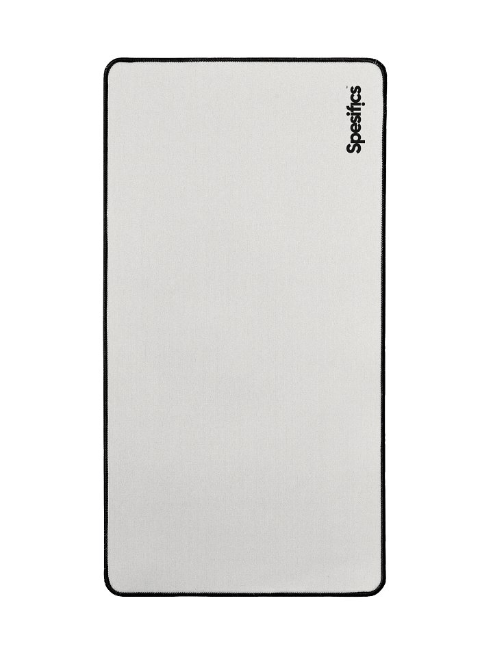 Spesifics Logo Desk Mat - Cloud White product image (2)