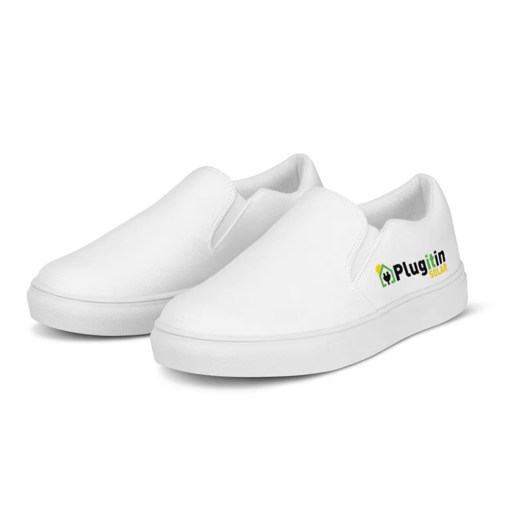 Plug It In Solar High-Quality Men's Slip-On Canvas Shoes product image (4)