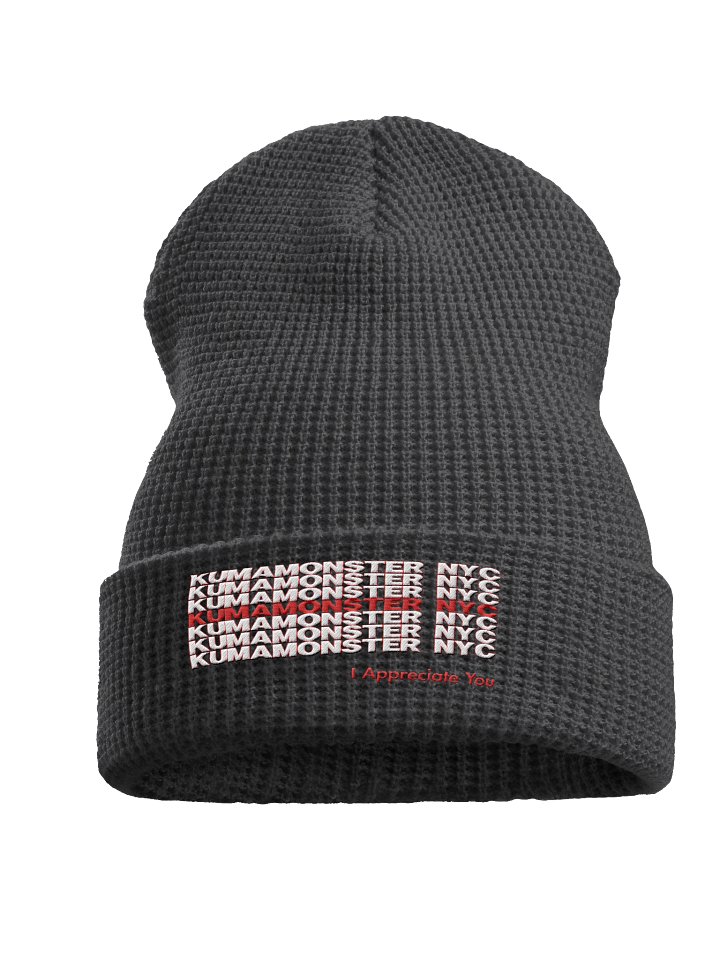 KumaMonsterNYC Waffle Beanie product image (1)