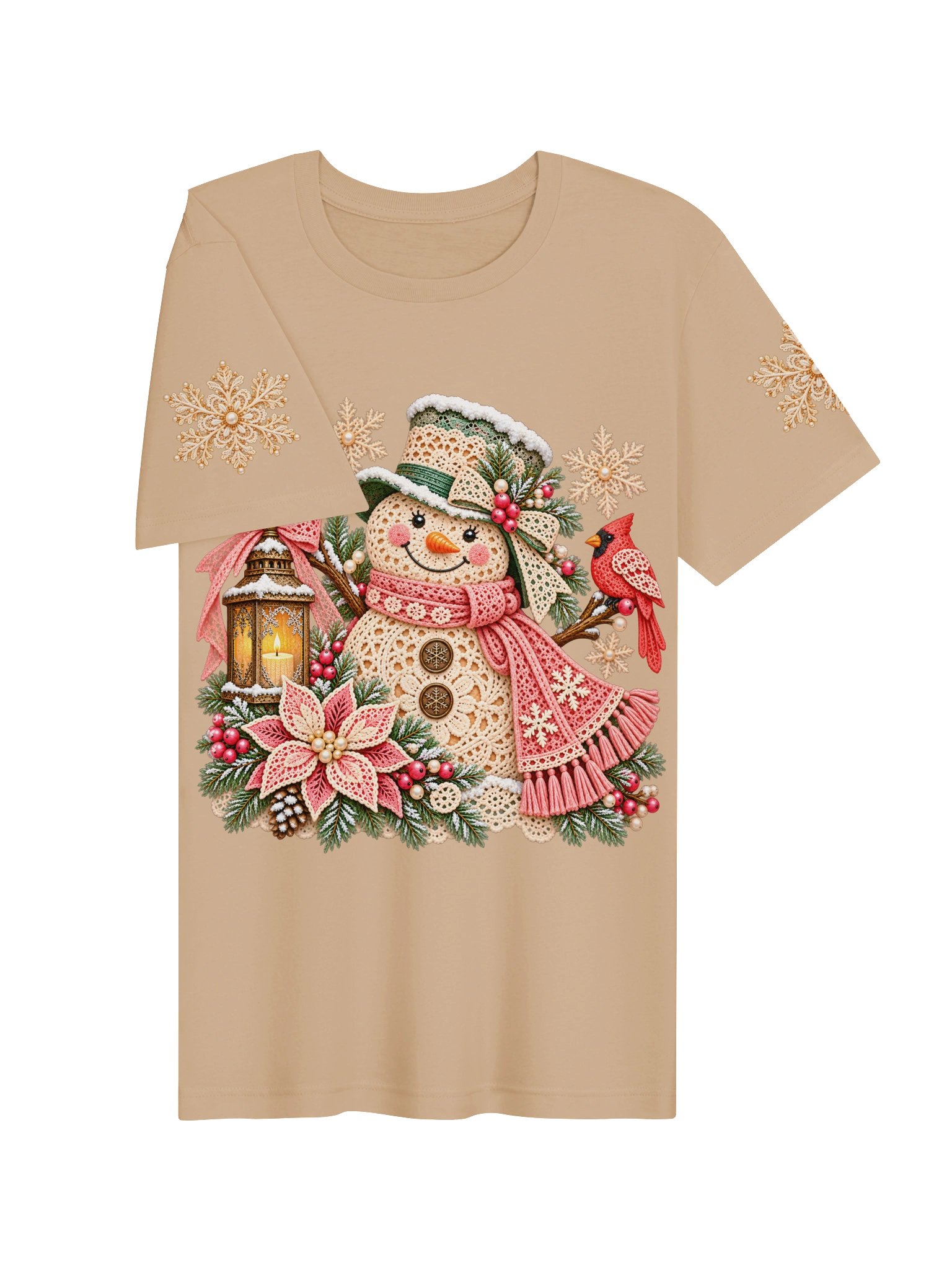 Winter Wishes/ Pastel Lace Tee product image (3)