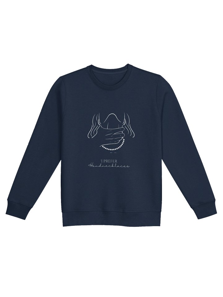 Hand Necklace Unisex Sweatshirt product image (1)
