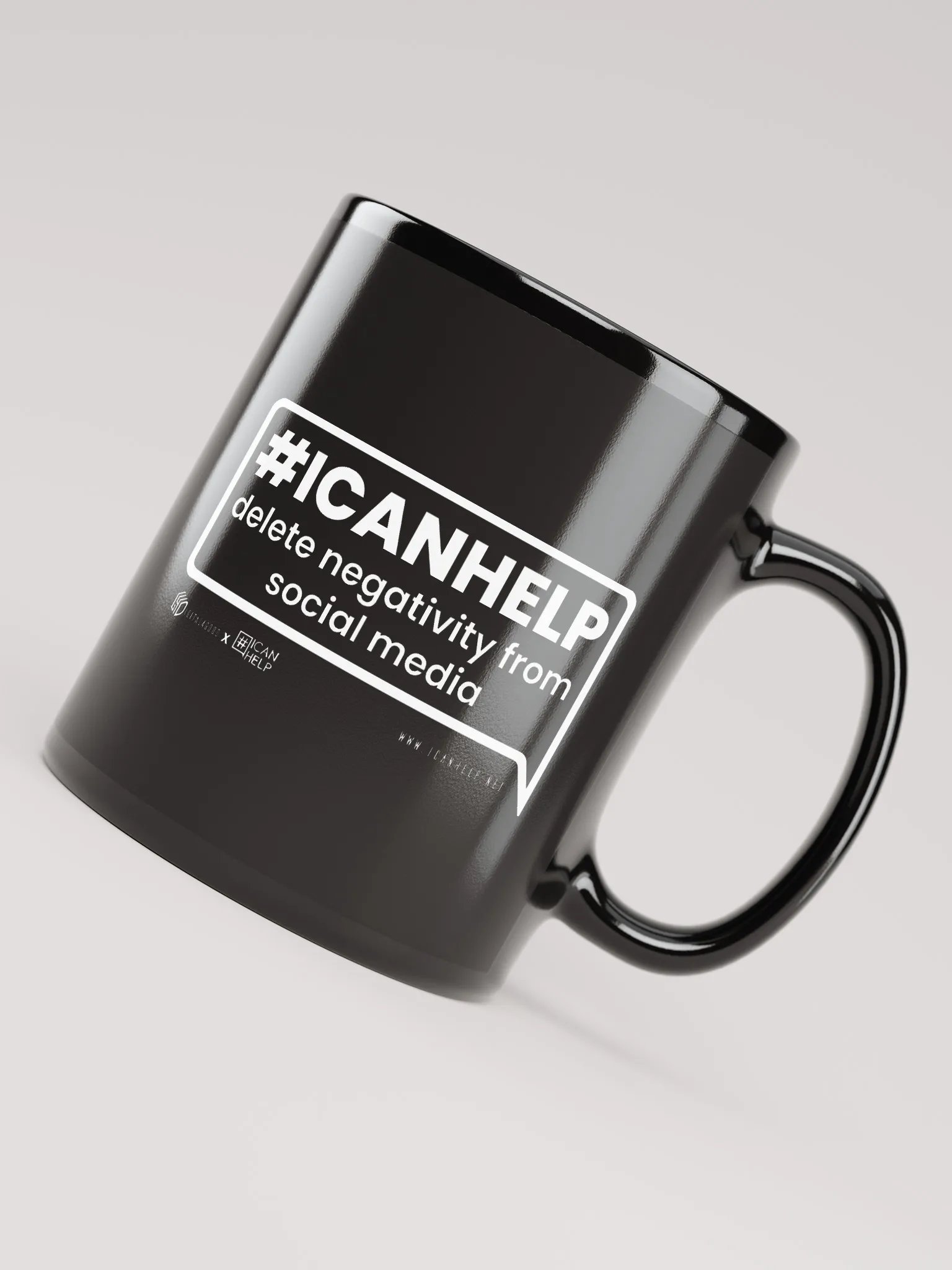 #ICANHELP Delete Negativity From Social Media Mug product image (4)