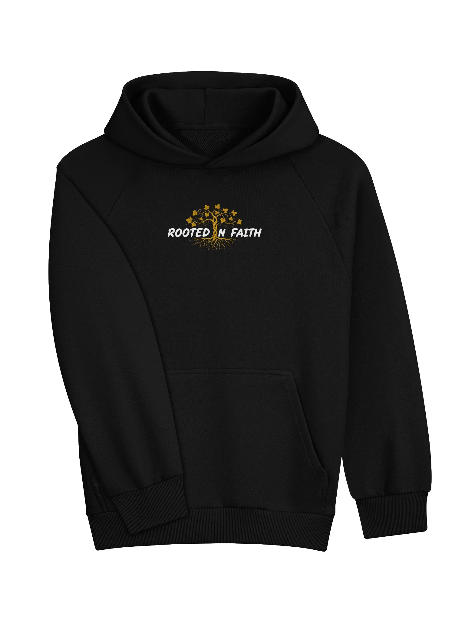 Rooted in Faith — Vine Tree Heavyweight Hoodie product image (3)