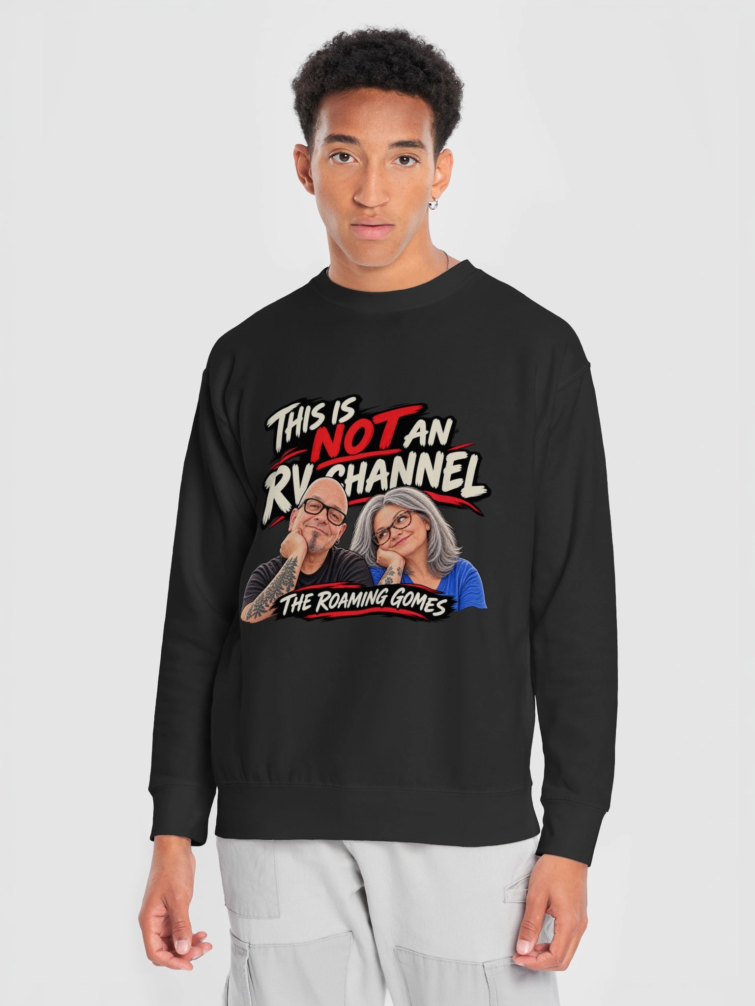 The Roaming Gomes “This Is Not an RV Channel” Sweatshirt product image (5)