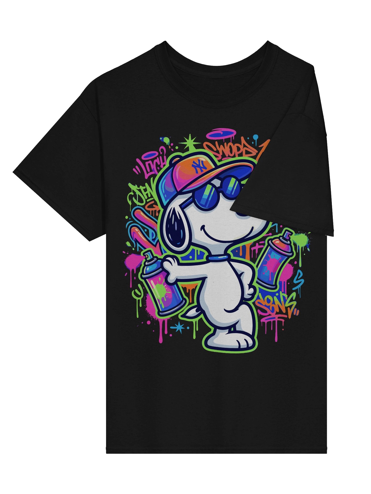 Snoopy graffiti t-shirt product image (20)