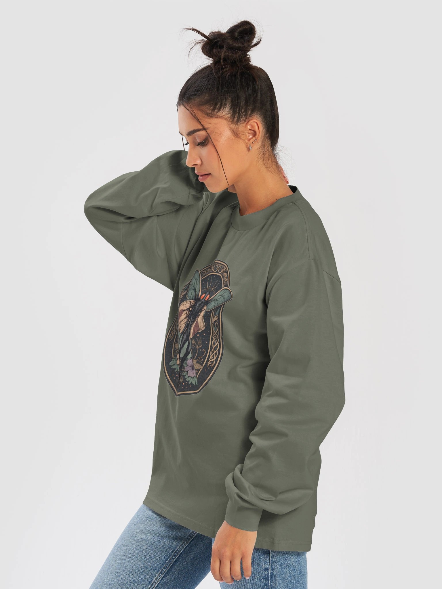 FLORAL MOTHY LONG SLEEVED SHIRT product image (7)