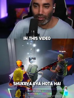 Shukrya gya tel lene | #shorts #fortnite