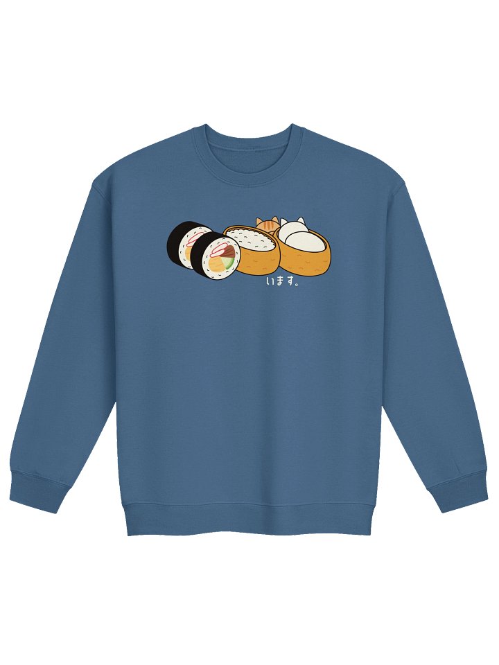 Inari Sushi and Futomaki Cat - Unisex Adult Sweatshirt product image (4)