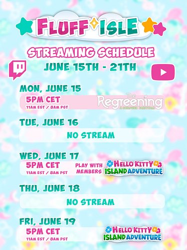 Next week schedule! We are playing the playtest of The Regreening from @positive_impact_games @byterockers.games 

And Wednes...