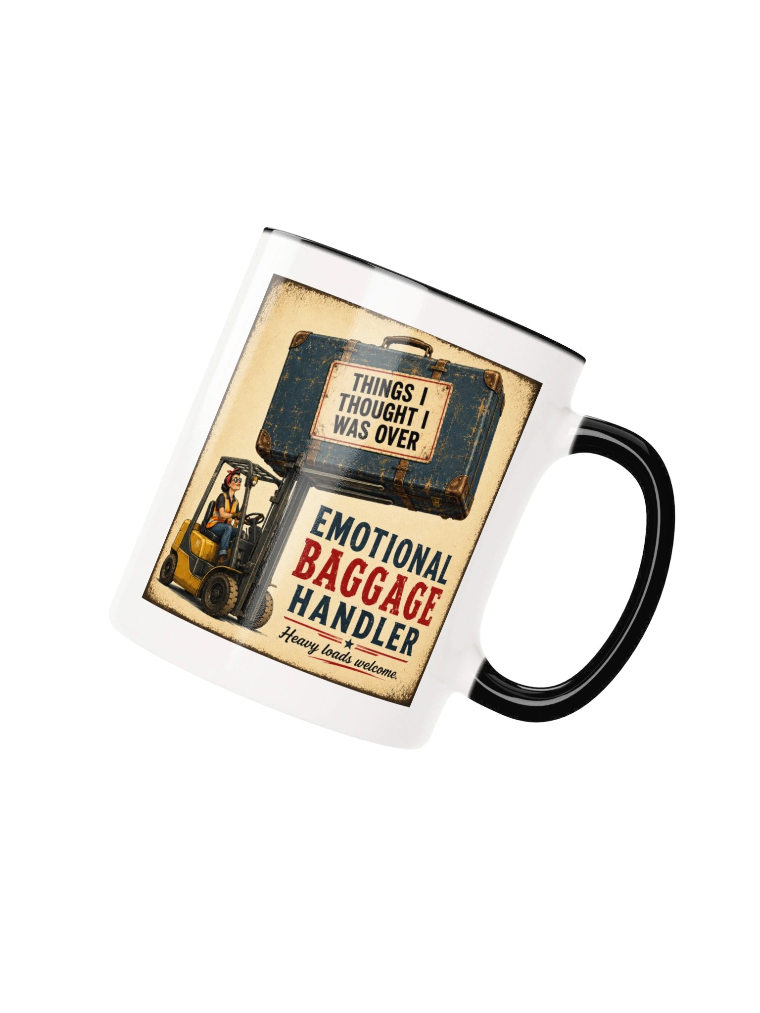 Things I Thought I Was Over | Emotional Baggage Handler Ceramic Mug product image (35)
