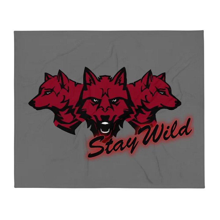 Stay Wild Throw Blanket product image (2)