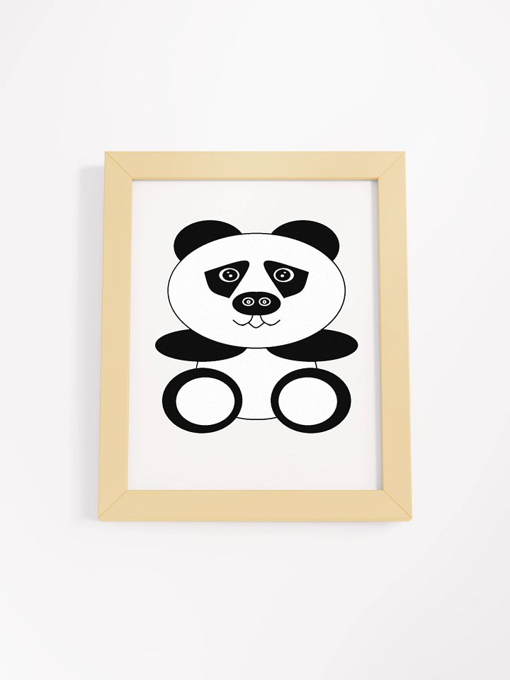Ethereal Blackness Framed Matte Poster product image (11)