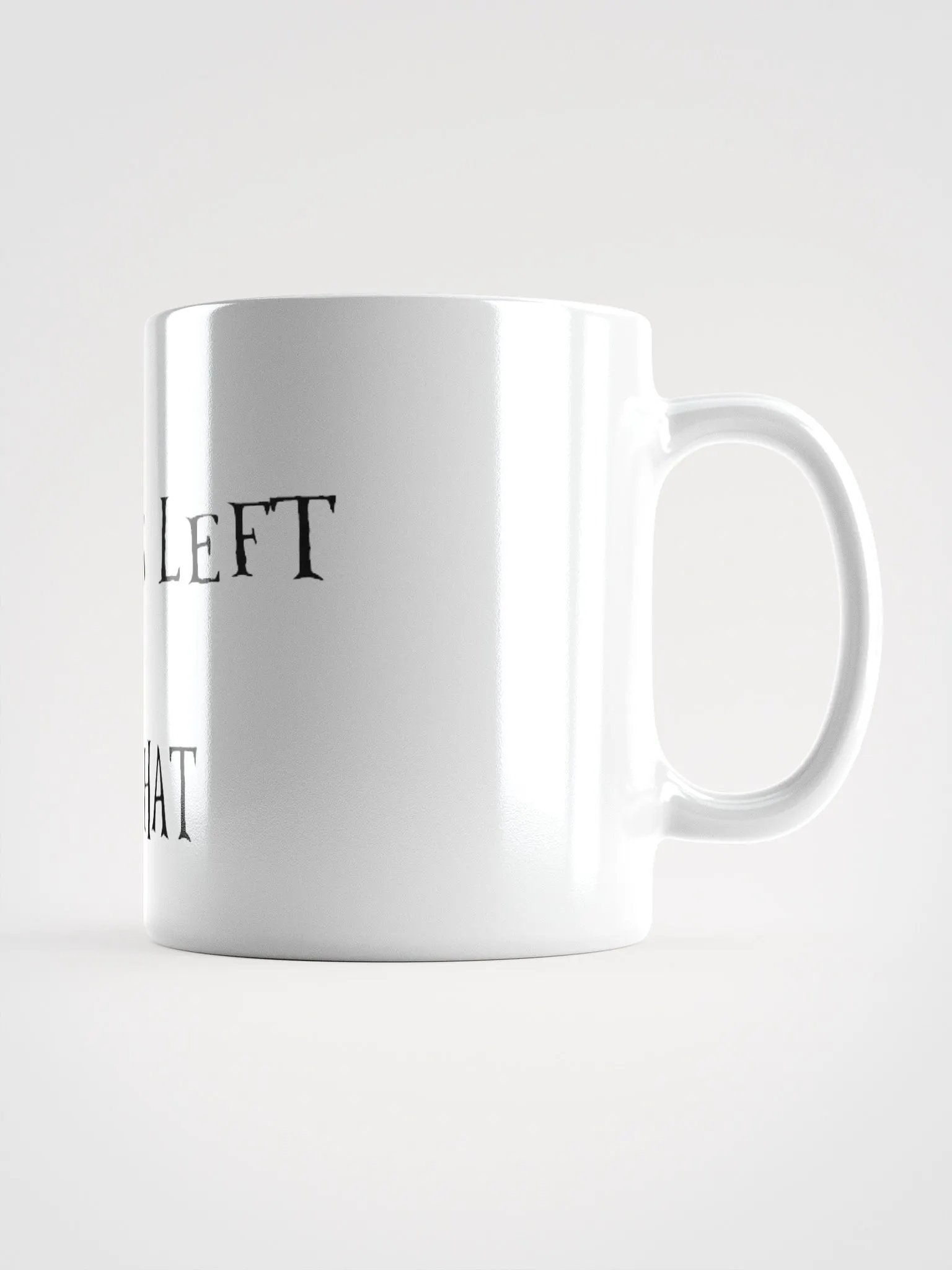 God Has Left The Chat Mug (white) product image (15)