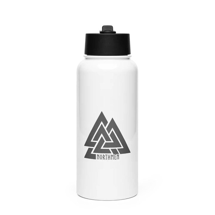 The Northmen - Grey Stylish - Bottle w/ Straw product image (1)