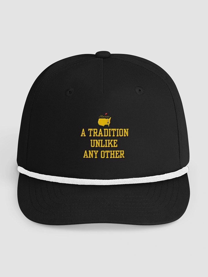 Embroidered Tradition Unlike Any Other Golf Rope Hat | Retro Masters 2026 Snapback product image (2)